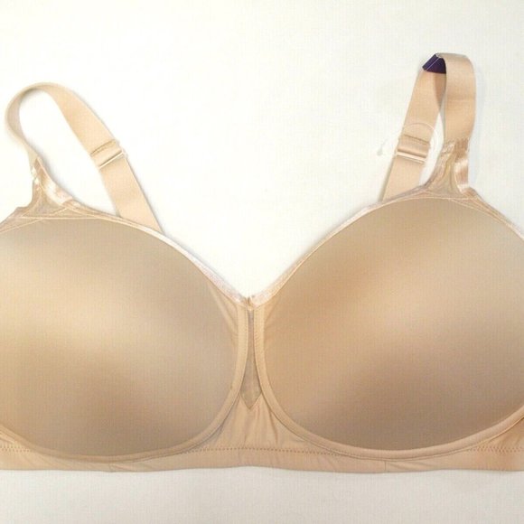 42C Size Nude Tan color Comfortably Cool Catherines No Wire Bra, New! - Picture 4 of 5